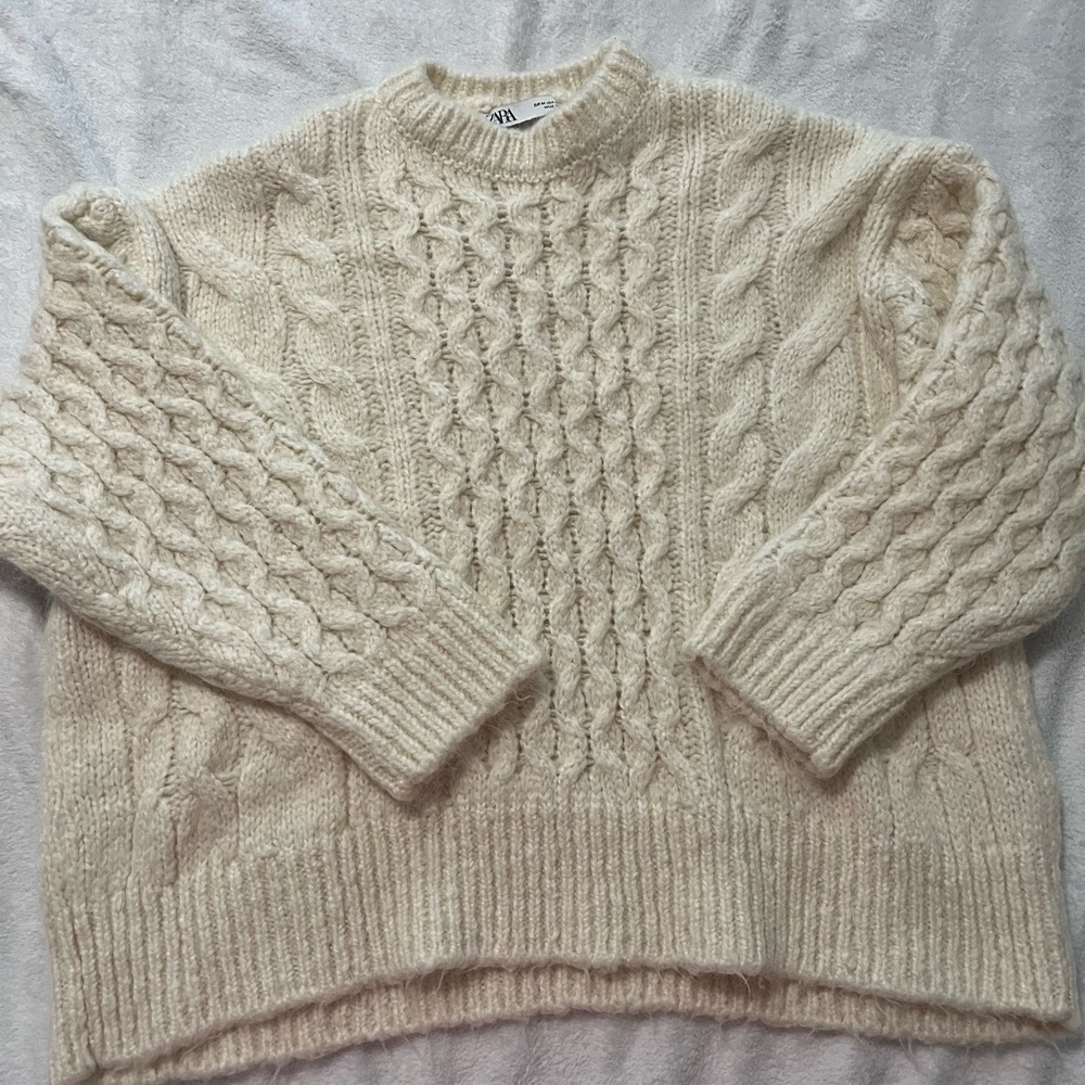 Zara chunky knit sweater